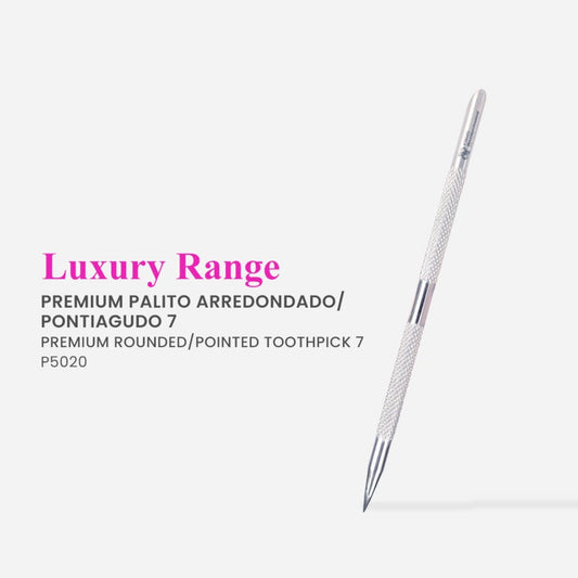 Rounded and Pointed Toothpick (japanese stainless steel) - Pipa Cosmetics Purple Professional®