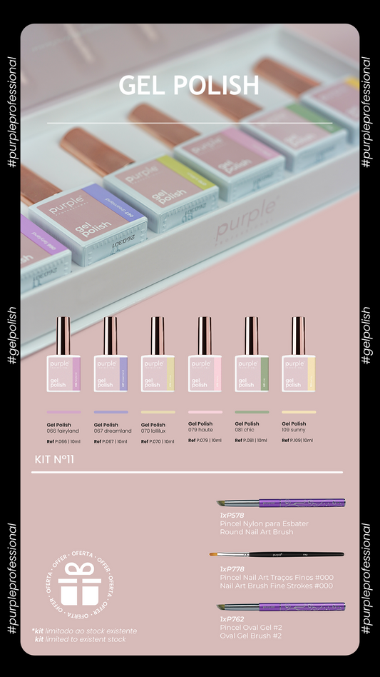 KIT GEL POLISH 11