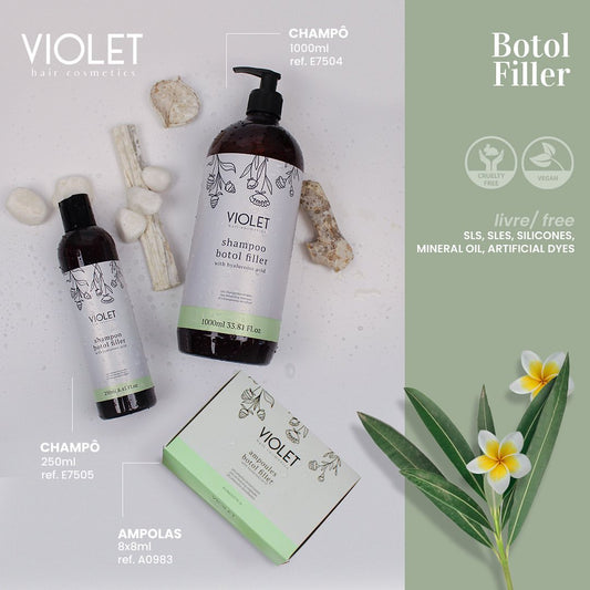 Shampoo Botol Filler - Pipa Cosmetics Violet Hair Cosmetics®