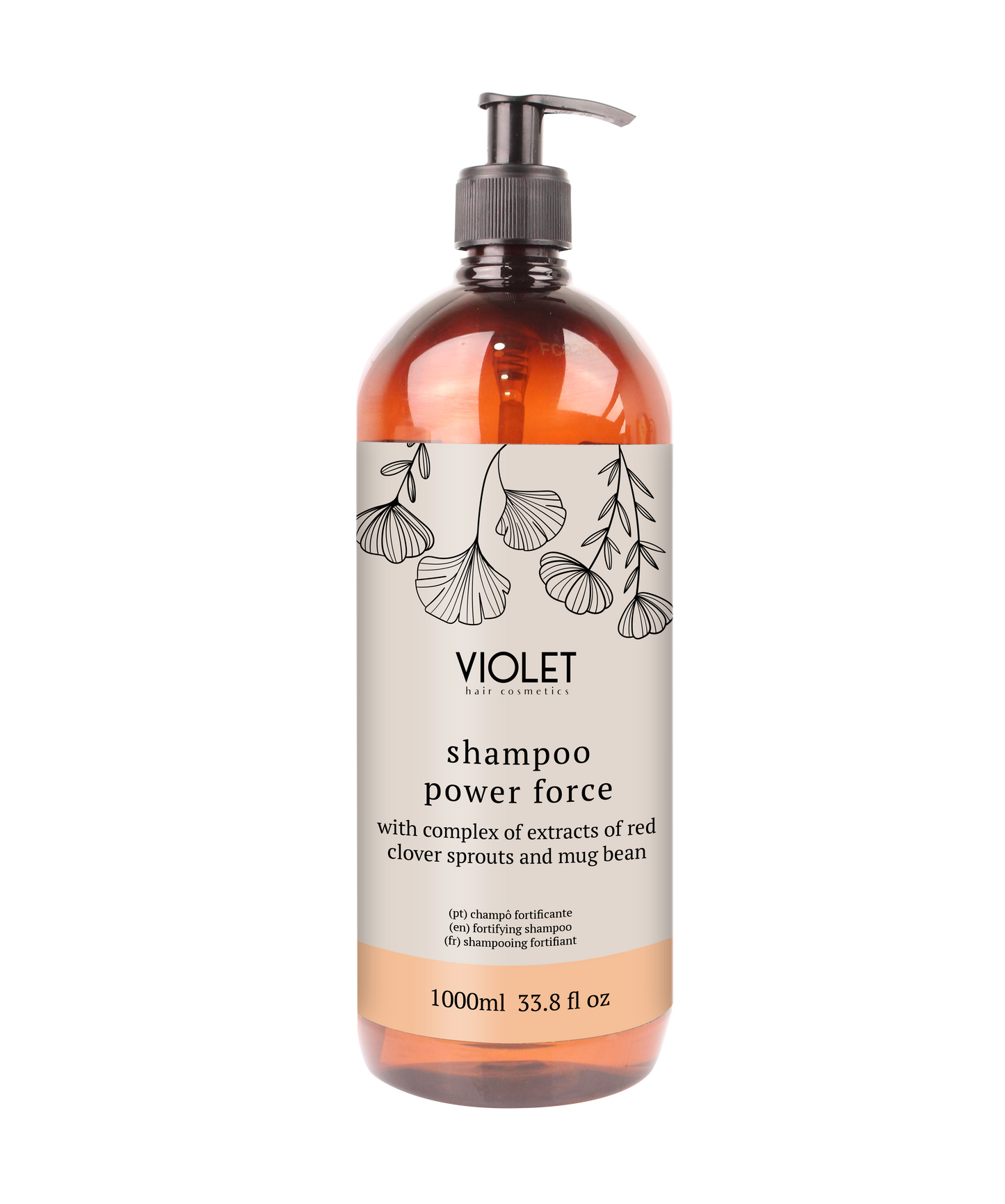 Shampoo Power Force - Pipa Cosmetics Violet Hair Cosmetics®