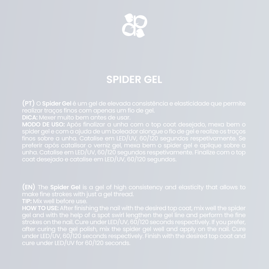 Spider Gel Black - Pipa Cosmetics Purple Professional®