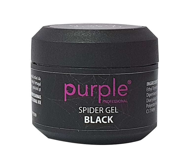 Spider Gel Black - Pipa Cosmetics Purple Professional®