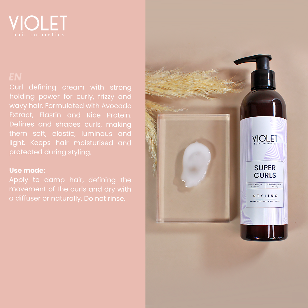 Super Curls - Pipa Cosmetics Violet Hair Cosmetics®