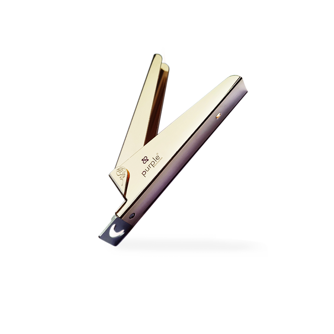 Tip Cutter Rose Gold Luxury - Pipa Cosmetics Purple Professional®