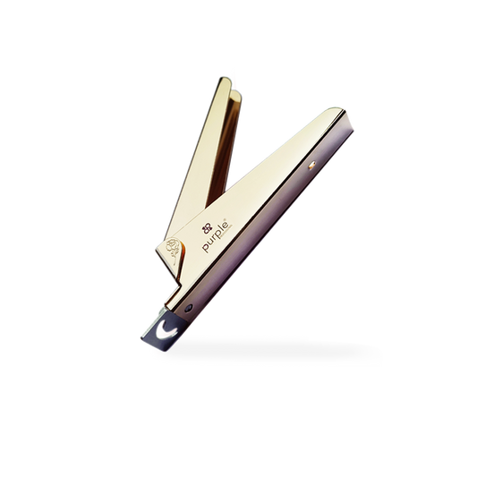 Tip Cutter Rose Gold Luxury - Pipa Cosmetics Purple Professional®