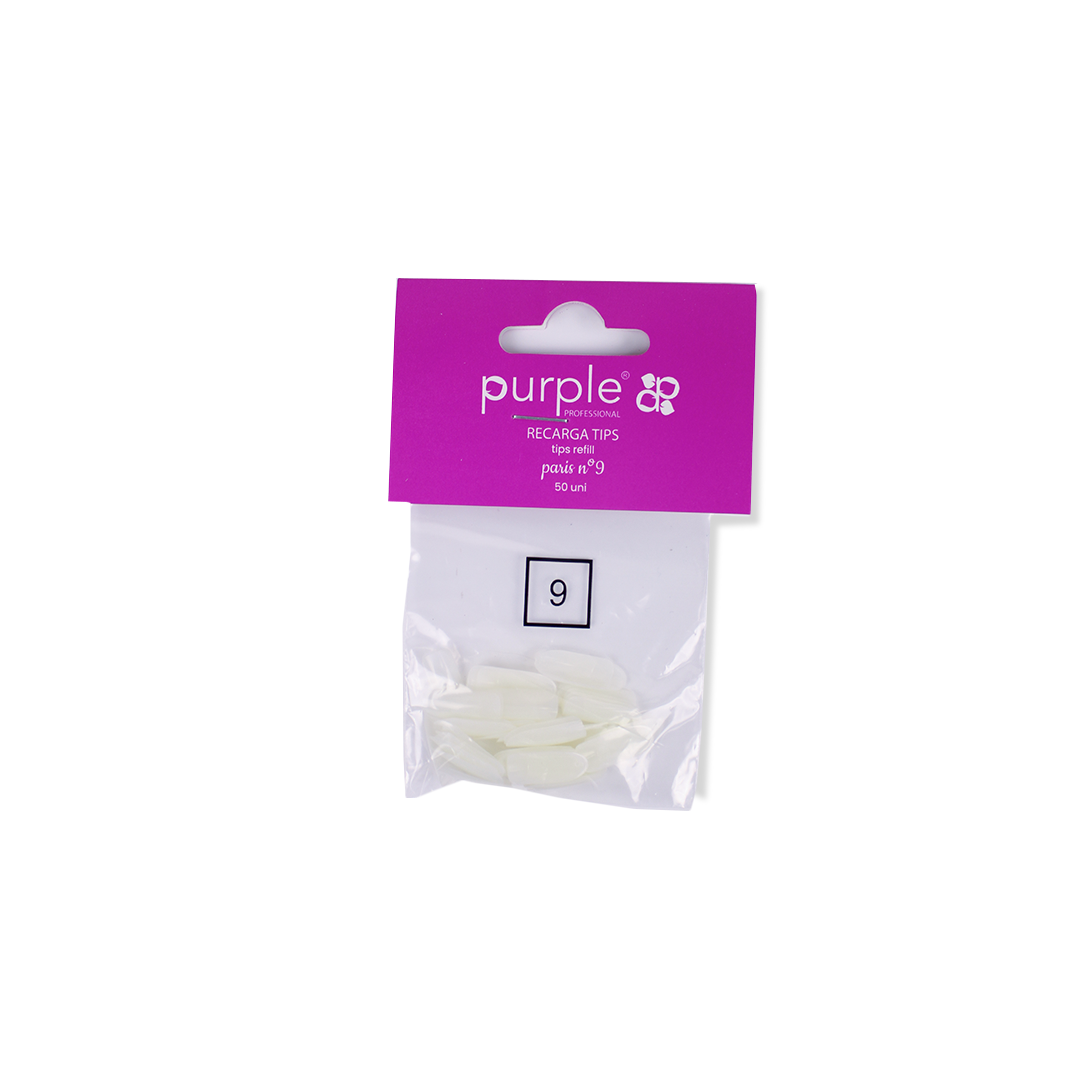 Tips Paris Refills nº9 - Pipa Cosmetics Purple Professional®