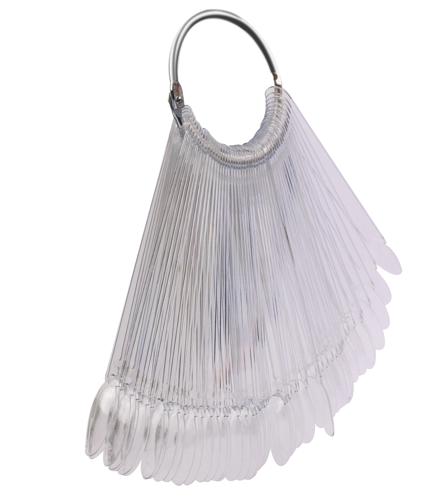 Transparent Display 50 Tips - Almond - Pipa Cosmetics Purple Professional®