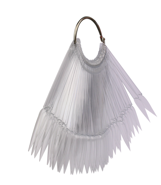 Transparent Display 50 Tips - Stiletto - Pipa Cosmetics Purple Professional®