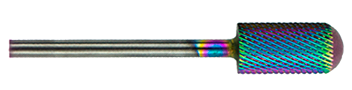 Tungsten Nail Drill - Cylindrical Flat Top 6.6x13mm (medium) - Pipa Cosmetics Purple Professional®