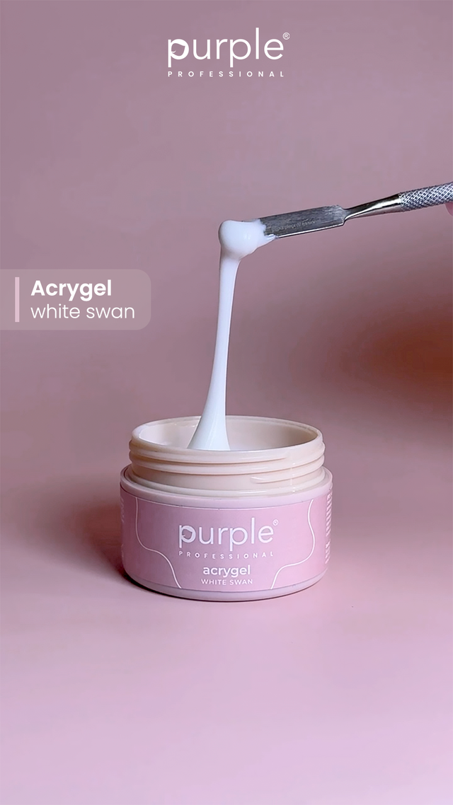 Acrygel Combi White Swan - Pipa Cosmetics Purple Professional®