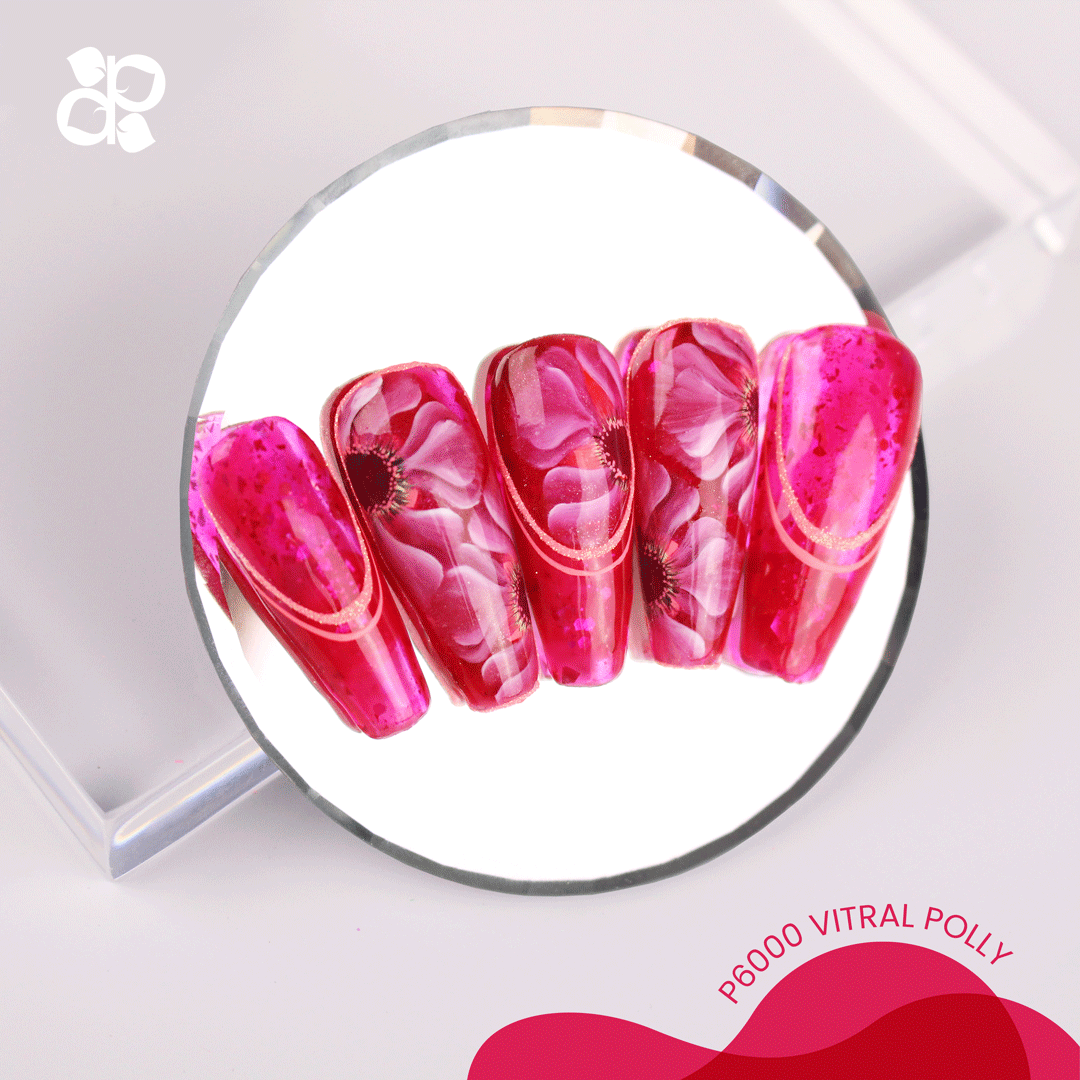 Vitral Gel Polly - Pipa Cosmetics Purple Professional®