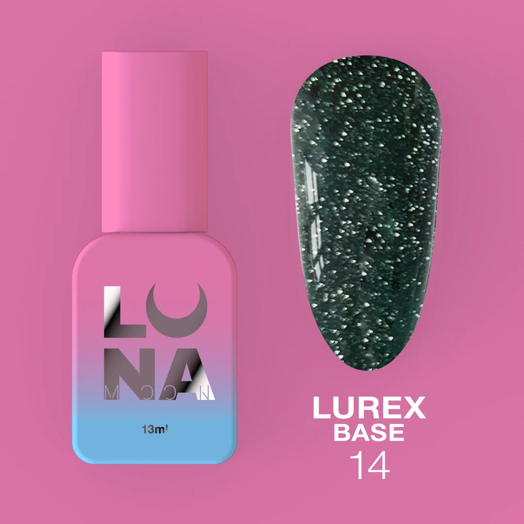 Lunamoon Lurex Base №14 13ml | Pipa Cosmetics