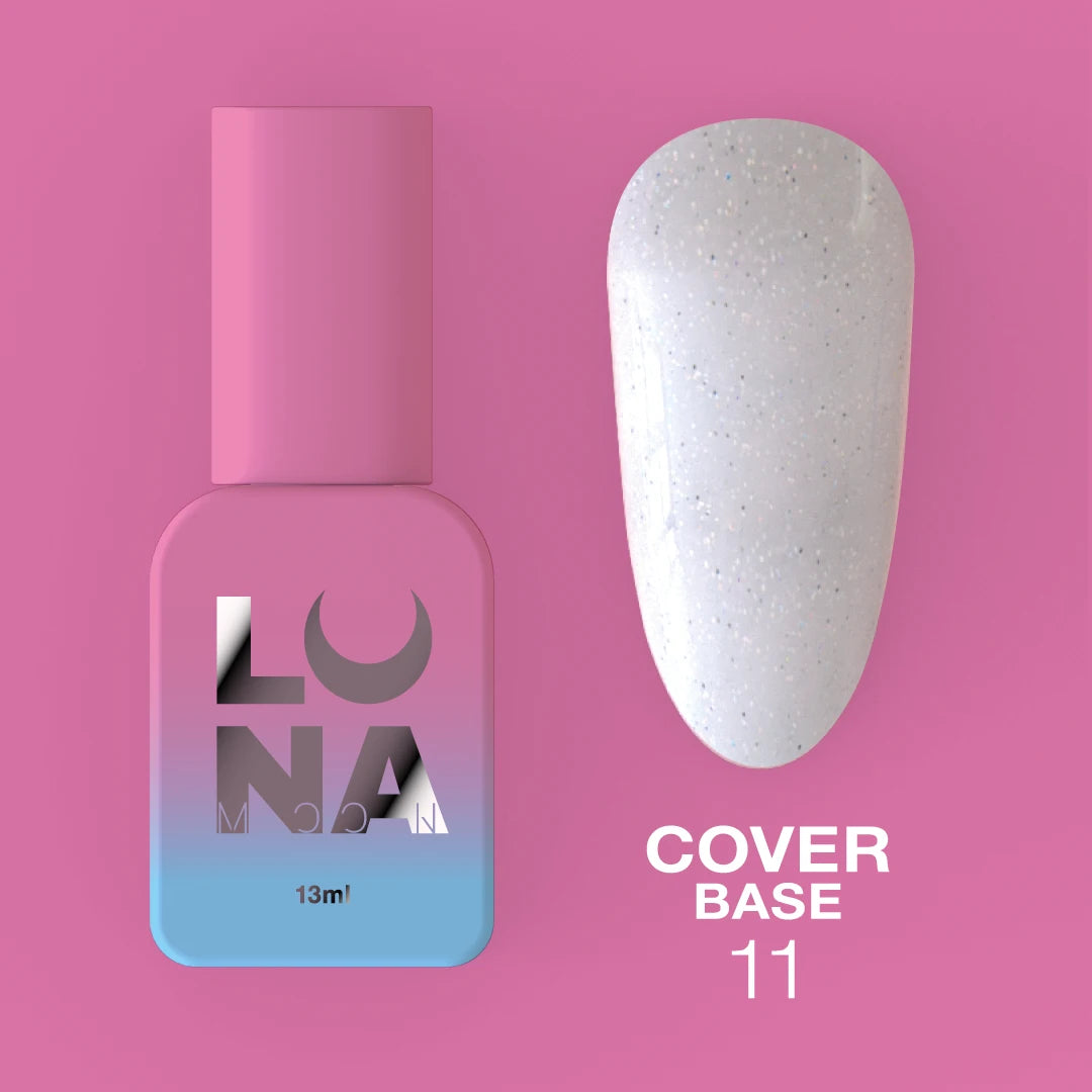 Lunamoon Cover Base №11 13ml | Pipa Cosmetics