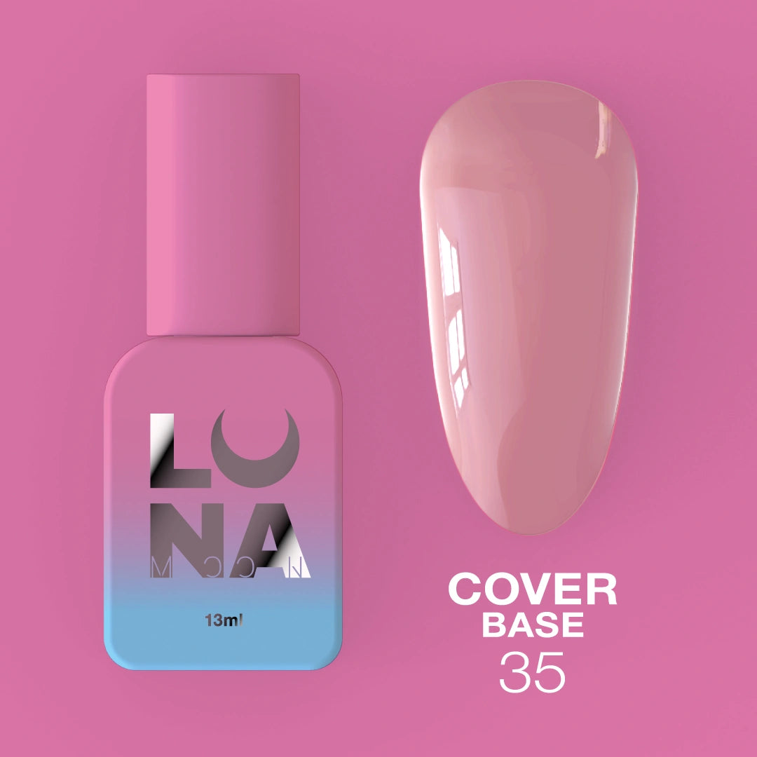 Lunamoon Cover Base №35 13ml | Pipa Cosmetics
