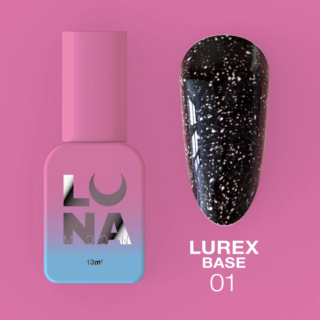 Lunamoon Lurex Base №1 13ml | Pipa Cosmetics