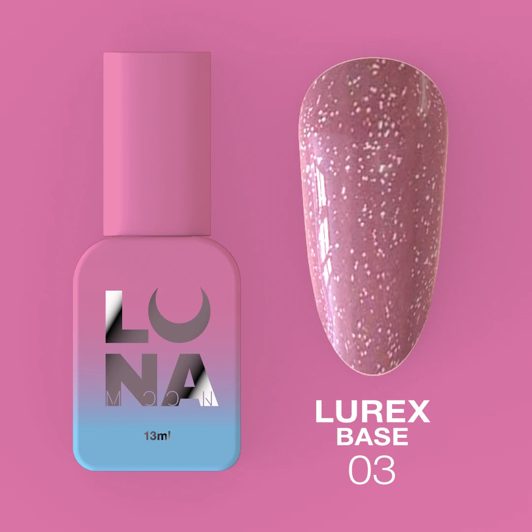 Lunamoon Lurex Base №3 13ml | Pipa Cosmetics