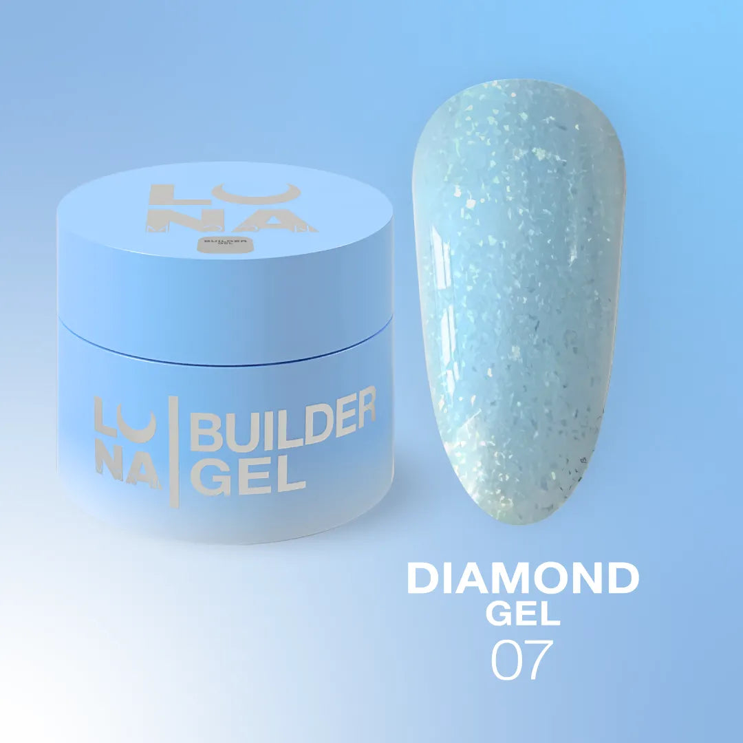 Lunamoon Diamond Gel extension gel №7 | Pipa Cosmetics