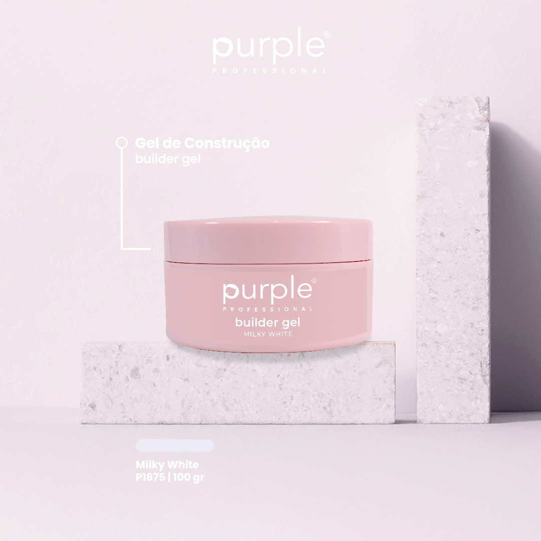 How to Apply Purple Professional Builder Gel