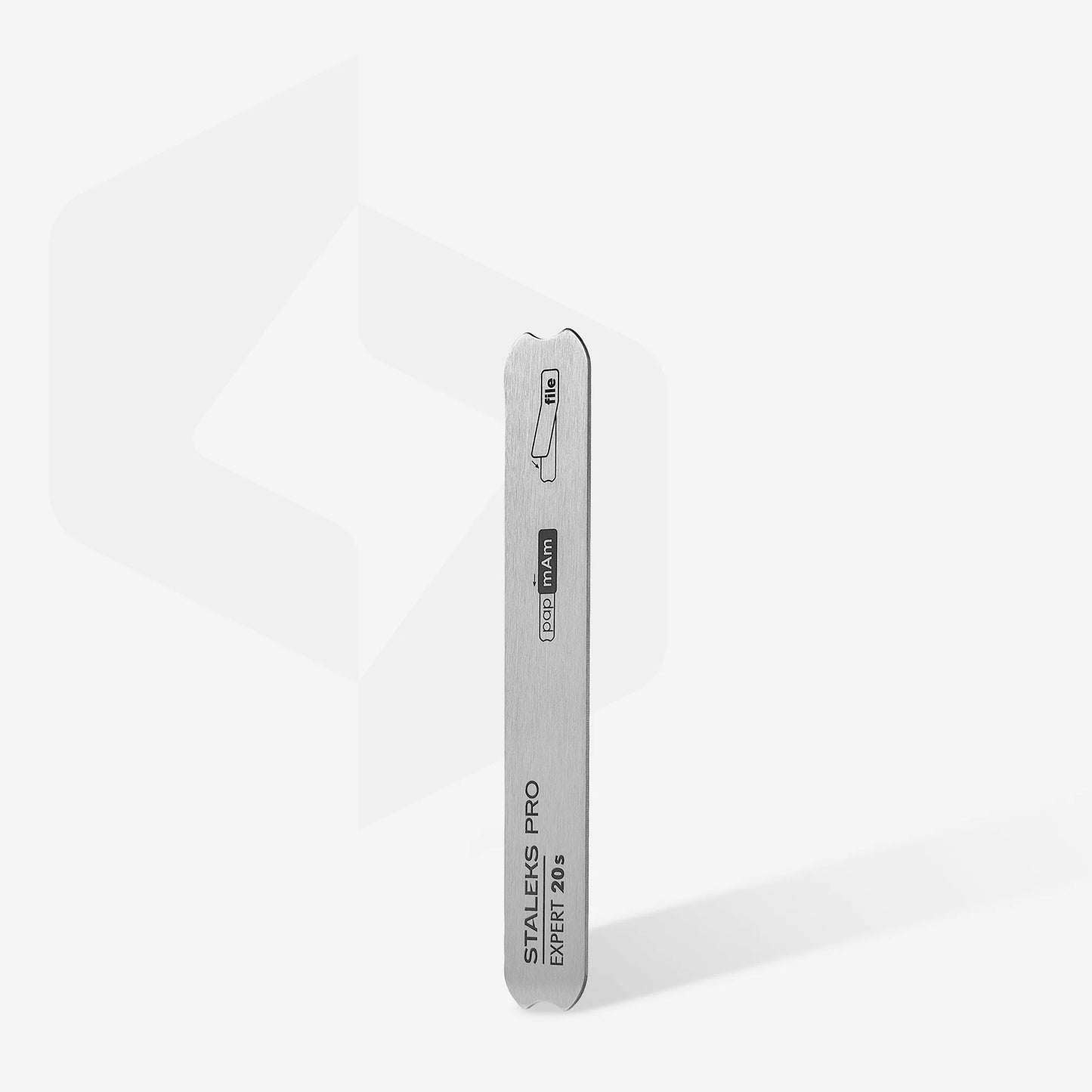 EXPERT 130 mm straight metal nail file (base)