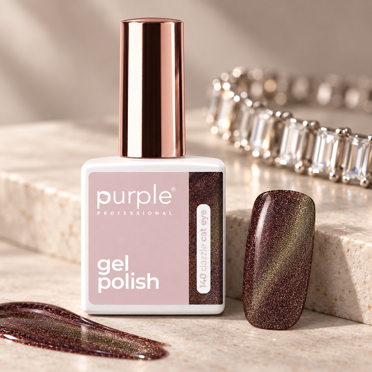 Gel Polish 140 Dazzle – CAT EYE - Pipa Cosmetics