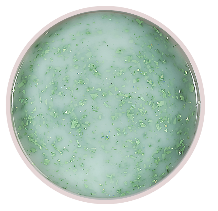 Builder gel Marmor Green Pistachio - Pipa Cosmetics