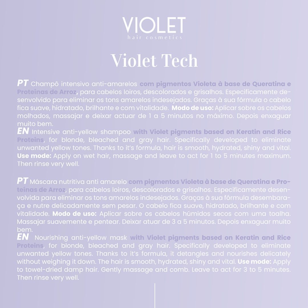 Hair Mask Violet Tech