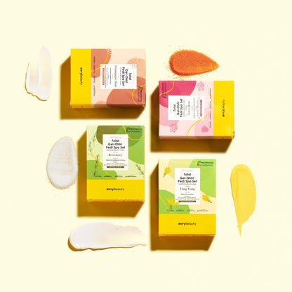 AvryBeauty - Gel-Ohh! Kit de Pedicure Jelly Spa 5 Passos - Ylang Ylang - Pipa Cosmetics