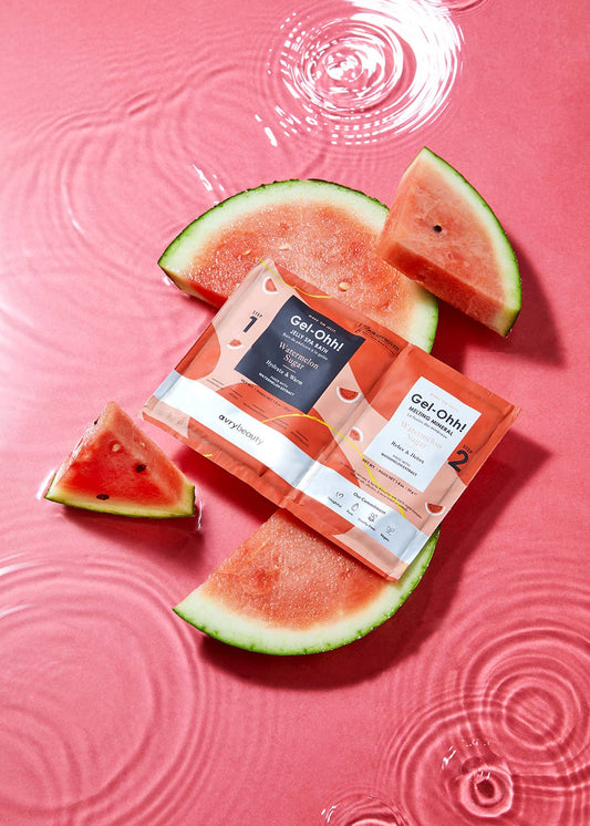 AvryBeauty - Cuidados para os Pés K-Beauty: Gel-Ohh! Jelly Spa Pedi — Açúcar de Melancia - Pipa Cosmetics