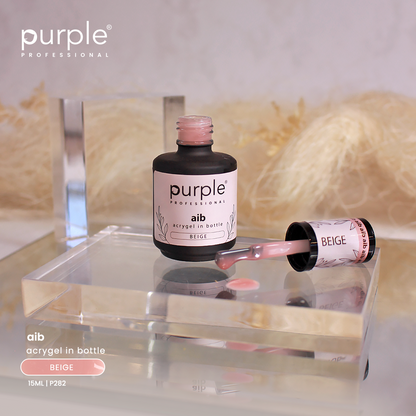 AIB - Acrygel In Bottle Beige - Pipa Cosmetics Purple Professional®
