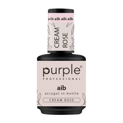 AIB - Acrygel In Bottle Cream Rose - Pipa Cosmetics Purple Professional®