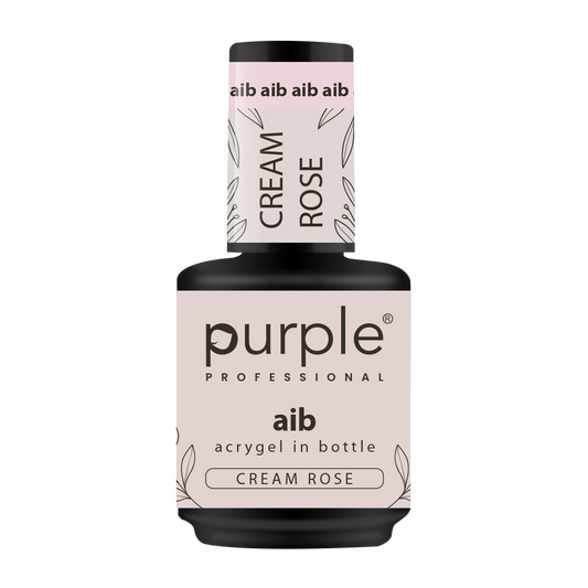 AIB - Acrygel In Bottle Cream Rose - Pipa Cosmetics Purple Professional®