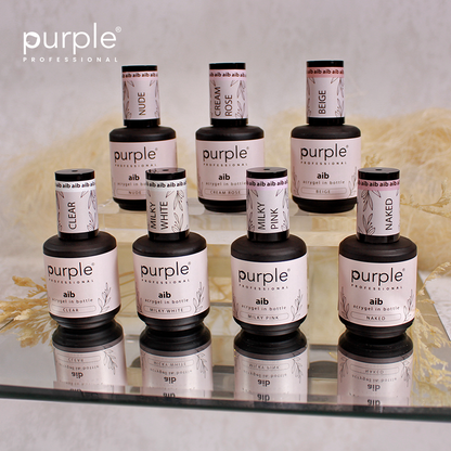 AIB - Acrygel In Bottle Clear - Pipa Cosmetics Purple Professional®