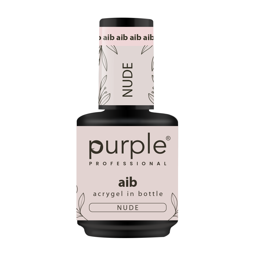 AIB - Acrygel In Bottle Nude - Pipa Cosmetics Purple Professional®