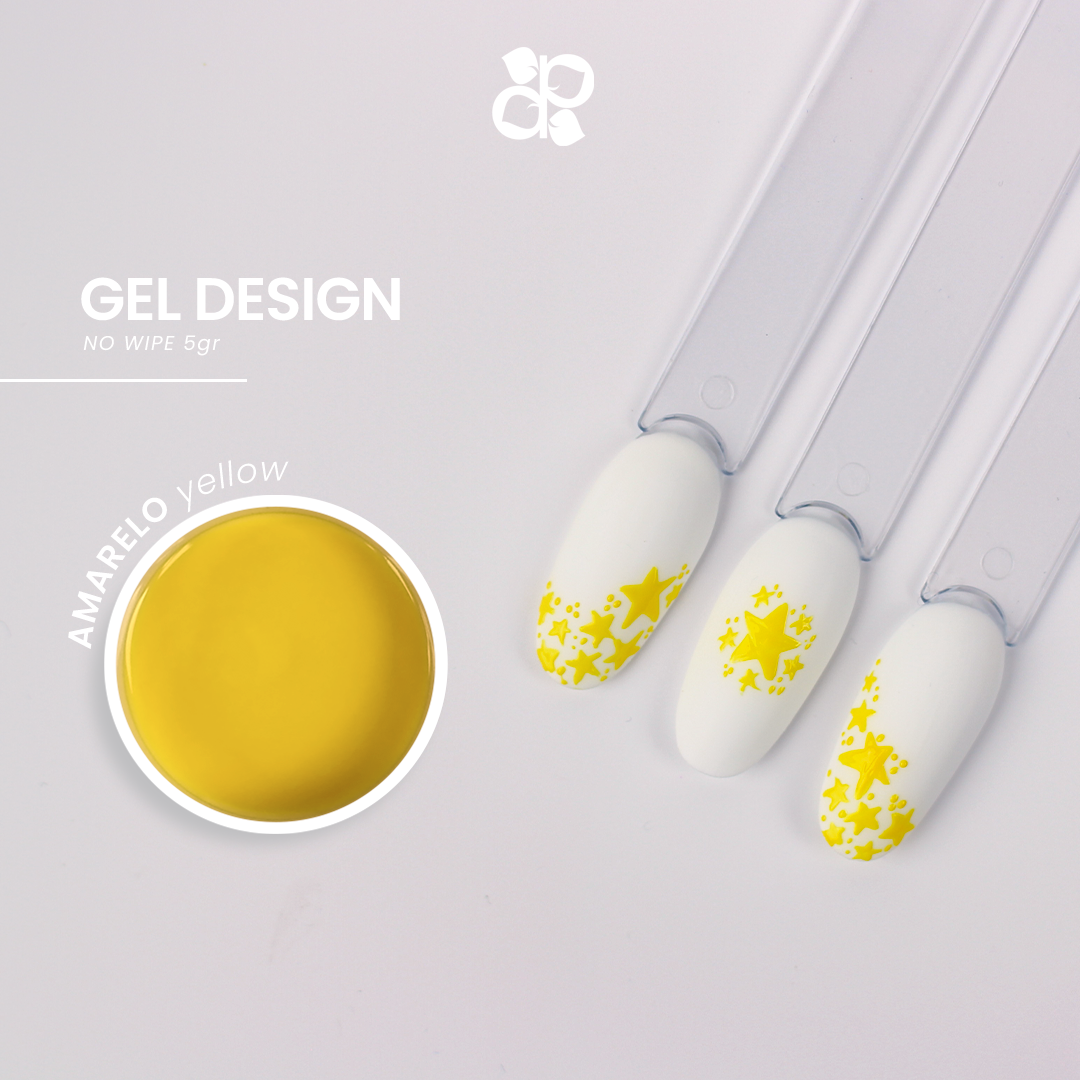 Gel Design Yellow No Wipe