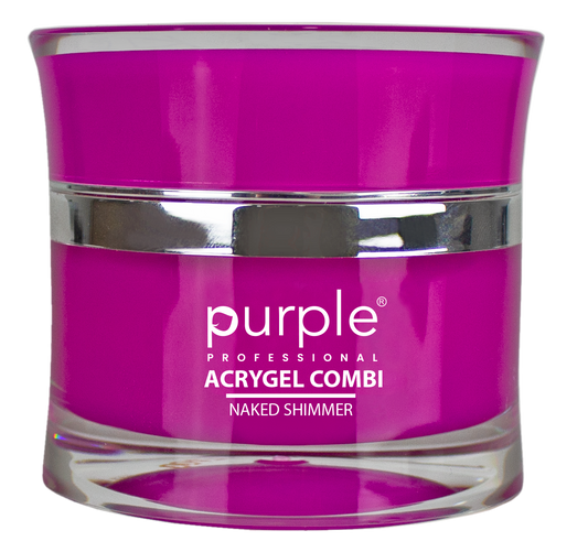Acrygel Combi Naked Shimmer - Pipa Cosmetics Purple Professional®