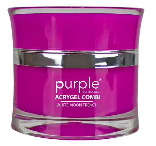 Acrygel Combi White Moon French - Pipa Cosmetics Purple Professional®