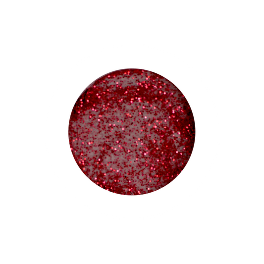 Acrylic Powder Red Glitter - Pipa Cosmetics Purple Professional®