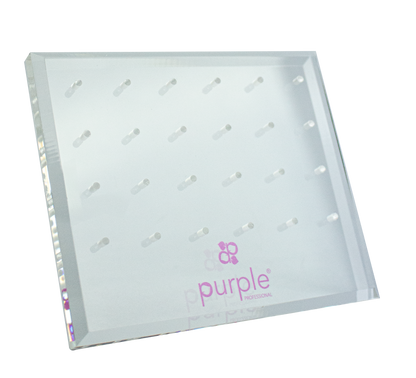Acrylic Support for Drills (24 Holes) - Pipa Cosmetics Purple Professional®