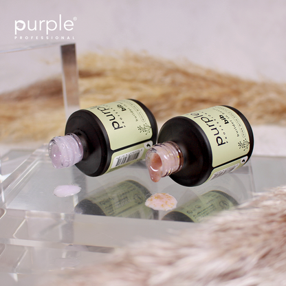 BIB - Builder In Bottle White With Multi Flakes - Pipa Cosmetics Purple Professional®