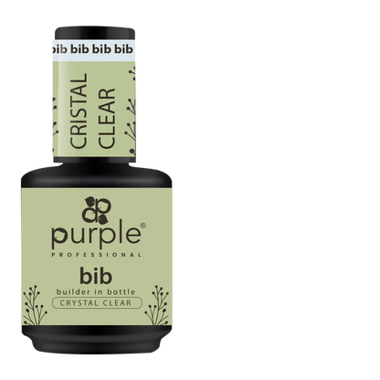 BIB - Builder in Bottle Crystal Clear - Pipa Cosmetics Purple Professional®