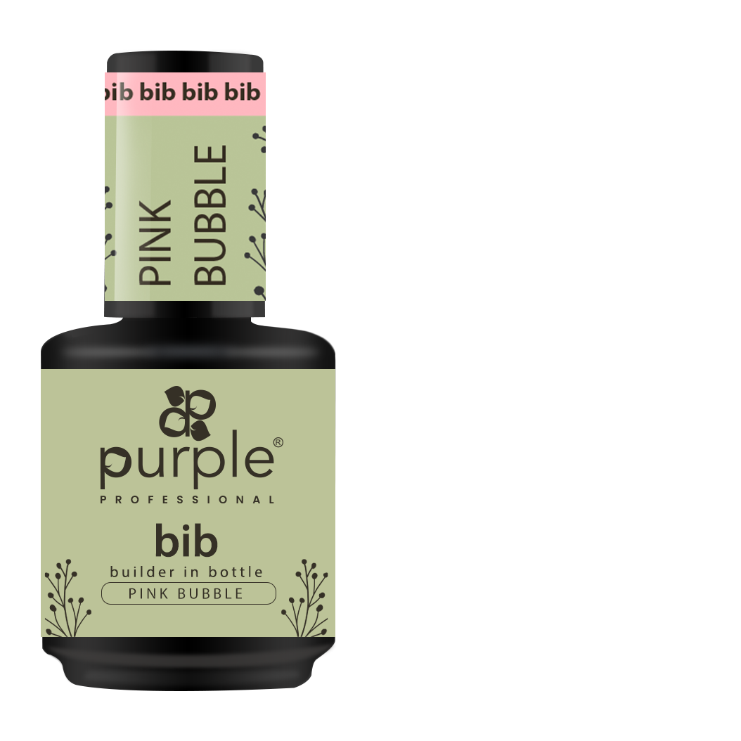 BIB - Builder in Bottle Pink Bubble - Pipa Cosmetics Purple Professional®