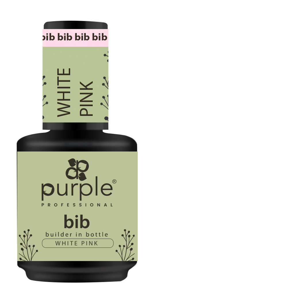 BIB - Builder in Bottle White Pink - Pipa Cosmetics Purple Professional®