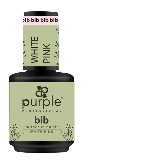 BIB - Builder in Bottle White Pink - Pipa Cosmetics Purple Professional®