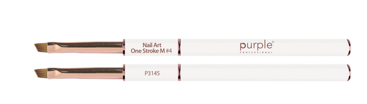 Slanted One Stroke Brush #4 - Pipa Cosmetics