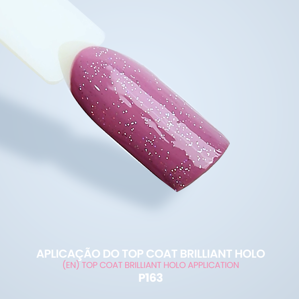 Brilliant Holo No Wipe Top Coat