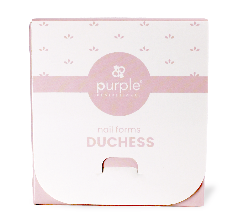 Box Duchess Nail Forms - Pipa Cosmetics Purple Professional®