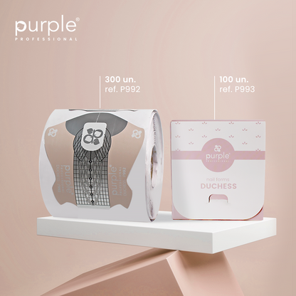 Duchess Nail Forms - Pipa Cosmetics Purple Professional®