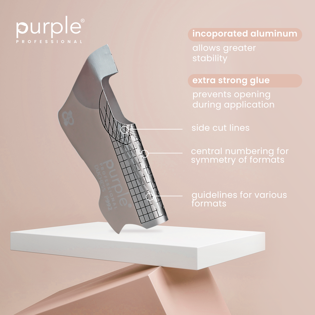Duchess Nail Forms - Pipa Cosmetics Purple Professional®