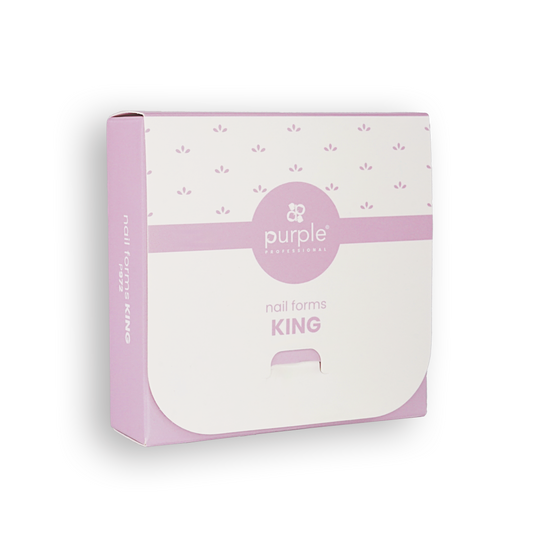 Box King Nail Forms - Pipa Cosmetics Purple Professional®