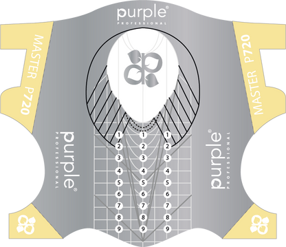 Box Master Nail Forms - Pipa Cosmetics Purple Professional®